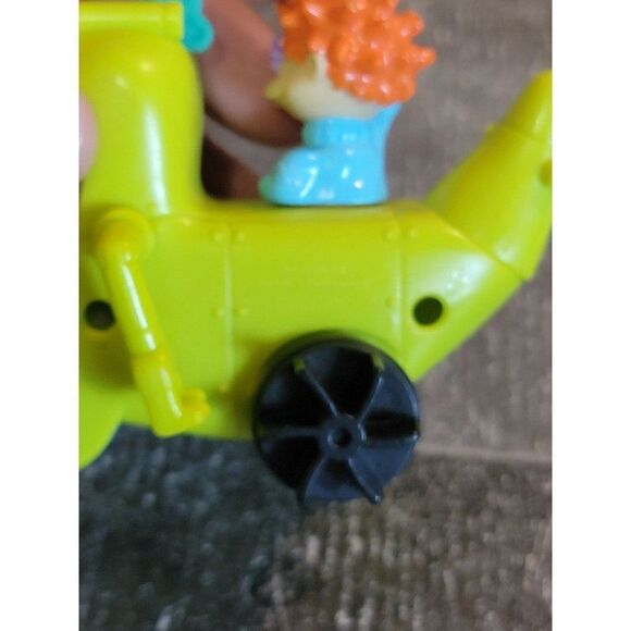 Burger King Rugrats Chuckie dinosaur car toy figure - Picture 4 of 5